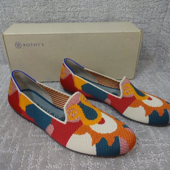 Rothys The Loafers Moroccan Amber Round Toe Slip on Shoes Multiple Sizes - Picture 7 of 9